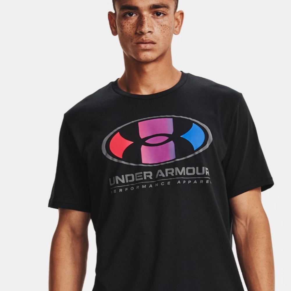 Men's UA Multi Color Lockertag Short Sleeve